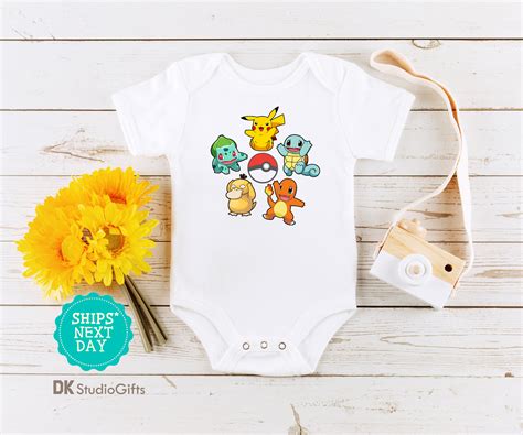 baby pokemon|pokemon baby onesie.